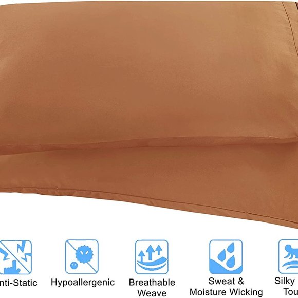 New 1500 Thread Count Wrinkle & Fade Resistant Egyptian Quality 4-Piece - Picture 2 of 8